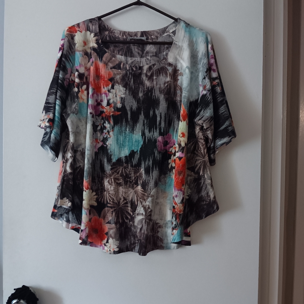 EVELYN AND ARTHUR Multicolor Print Top  L / XL